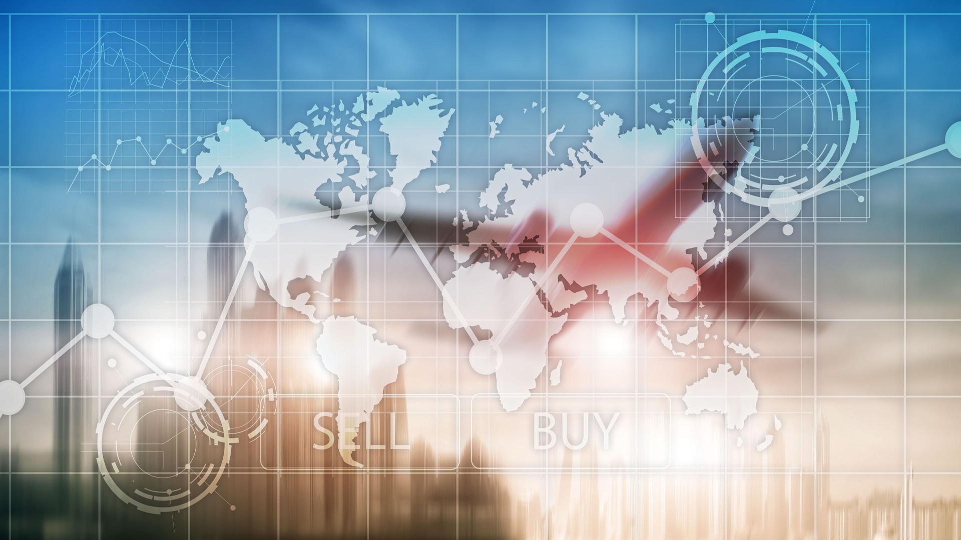 Graphiques de graphique financier d’investissement Forex Trading. Concept d’affaires et de technologie